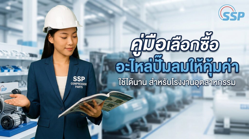 คู่มือเลือกซื้ออะไหล่ปั๊มลมให้คุ้มค่า